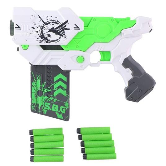 Pistola Giocattolo Per Bambini 10 Colpi Munizioni In Gomma 27Cm Gioco Bambino ND Pistole e fucili Giocattoli | IBS Pistola Giocattolo Per Bambini 10 Colpi Munizioni In Gomma 27Cm Gioco Bambino ND Pistole e fucili Giocattoli | IBS