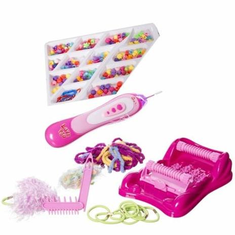 Set Hair Beader Crea Codini E Trecce Gioiello Giochi Giocattolo Per Bambini - 2