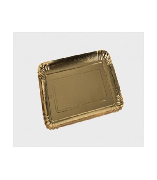 5 Vassoio Porta Torta 22x32 Cm 1.4 Mm Oro Rettangolare Piatto Cartone  Dorato - Trade Shop TRAESIO - Idee regalo