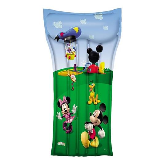 Materassino Gonfiabile Mare Topolino Disney Mickey 120 X 62 Cm In Vinile