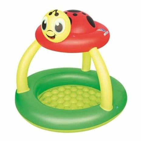 Piscina Gonfiabile Coccinella Con Parasole 91 X 84 Cm 23 L Per Bambini - 2