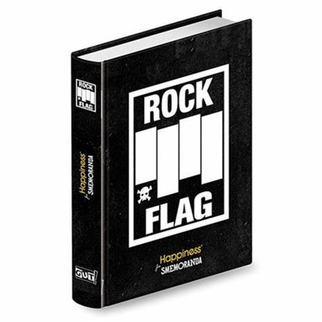 Diario Smemoranda Happiness Pocket 10 Mesi Nero Rock Flag Scuola Media - 2