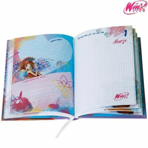 Diario Winx 12 Mesi Con Contenuti Esclusivi Pocket Bambine Scuola - 2