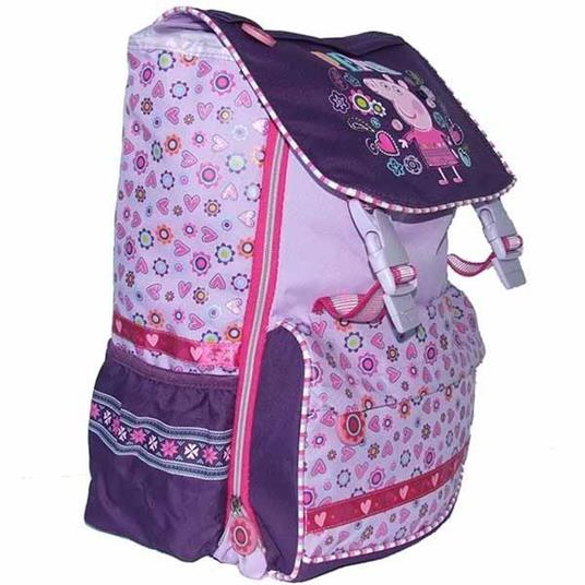 Zaino Estensibile In Tessuto A Schienale Rigido Confort Back Peppa Pig - ND  - Cartoleria e scuola | IBS