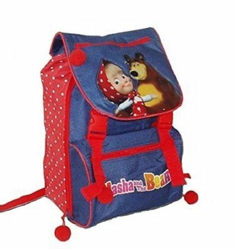 Zaino Estensibile Scuola Elementare E Media Zainetto 38X28X13 Cm Masha E Orso - 2