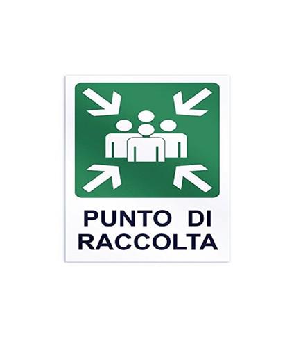 CARTELLO USCITA DI EMERGENZA SEGNALETICA DIREZIONALE SICUREZZA AVVERTIMENTO