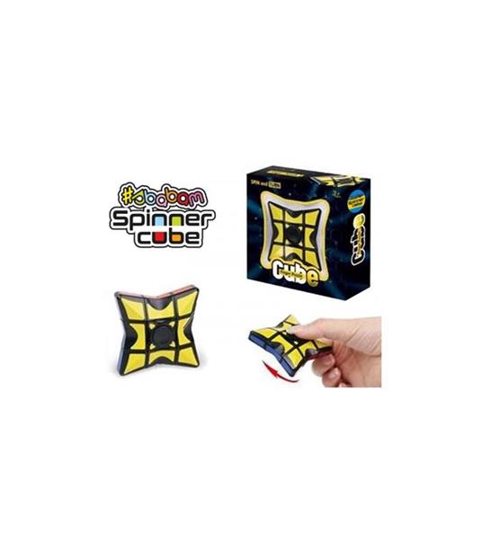 Gioco Giocattolo Cubo Di Rubik Ruotante Fidget Finger Spinner Ruota A 360¬∞ 3+