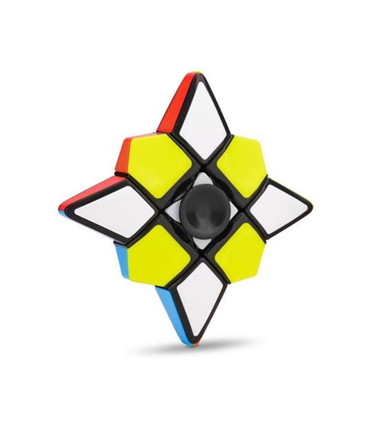 Gioco Giocattolo Cubo Di Rubik Ruotante Fidget Finger Spinner Ruota A 360¬∞ 3+ - 6