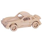 Puzzle 3D Legno Automobile Auto Macchina Modellino Modellismo Collezione