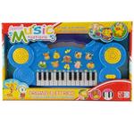 Tastiera Elettrica Per Bambini Organo Musicale 14 Tasti 8 Canzoni Precaricate