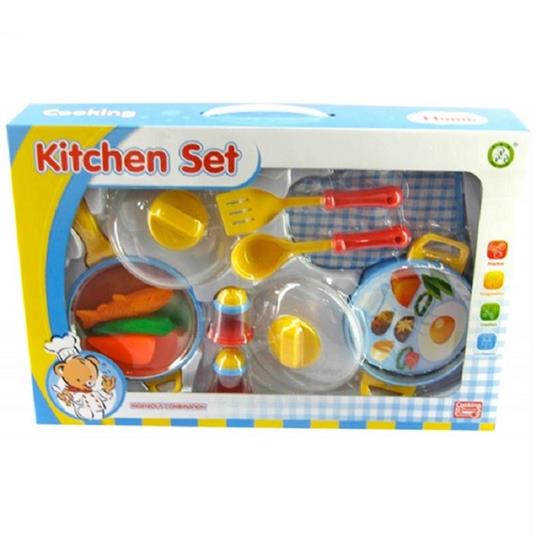 Set Da Cucina Per Bambini Con Pentole E Mestoli + Accessori Cucina - ND -  Cucina - Giocattoli