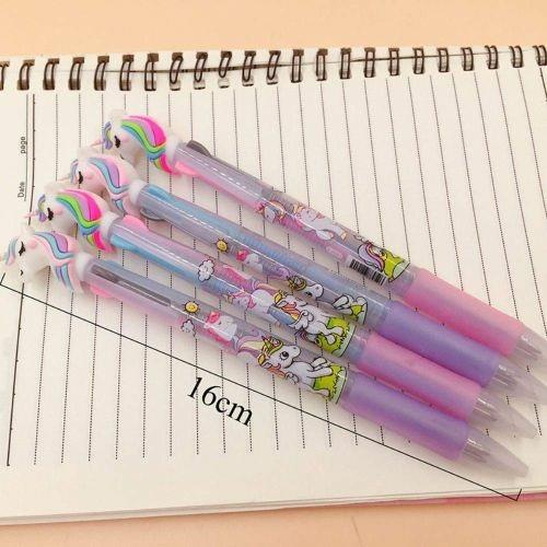 Penna A Sfera Multicolor Unicorno Unicorni Penne Regalo Bomboniera Scuola  Arcobaleno