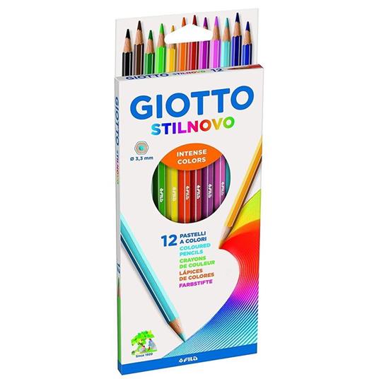 Set Pastelli Colorati 50 Pz. Matite In Legno Per Colorare Bambini Scuola  Disegno 