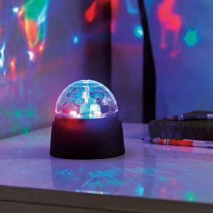 Proiettore Lampada Led Rgb Rotante Da Tavola Luci Strobo Per Disco E Party Usb - 3