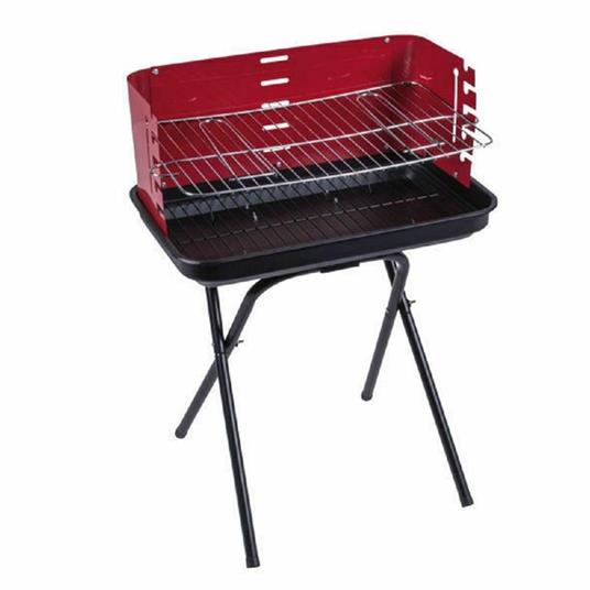 Barbecue Portatile Da Viaggio A Carbonella Rettangolare Richiudibile Con  Griglia - Trade Shop TRAESIO - Idee regalo