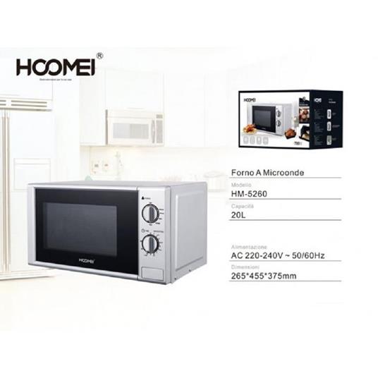 Forno A Microonde 700 Watt Capacita' 20 Litri Con Piatto Girevole Varie  Funzioni - Trade Shop TRAESIO - Casa e Cucina | IBS