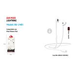 Auricolari Cuffie Con Connettore Lightning Per Iphone Ipad Ipod Maxtech Au-Ln01