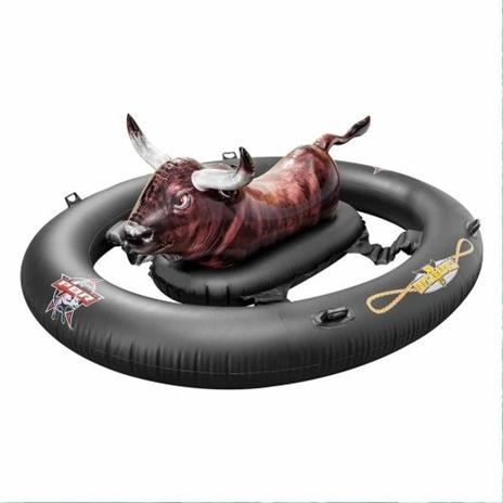 Gioco Toro Scatenato Gonfiabile Inflatabull Mare Piscina 239 X 196 X 81 Cm - 2