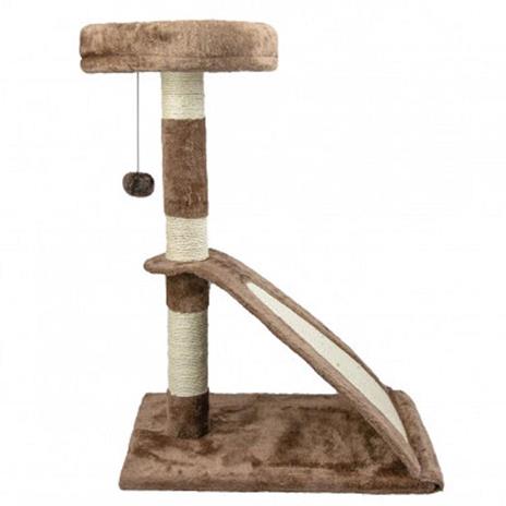 Tiragraffi Nobleza Albero Gatti Con Corda E Pallina A 2 Piani 50 X 35 X 72 Cm