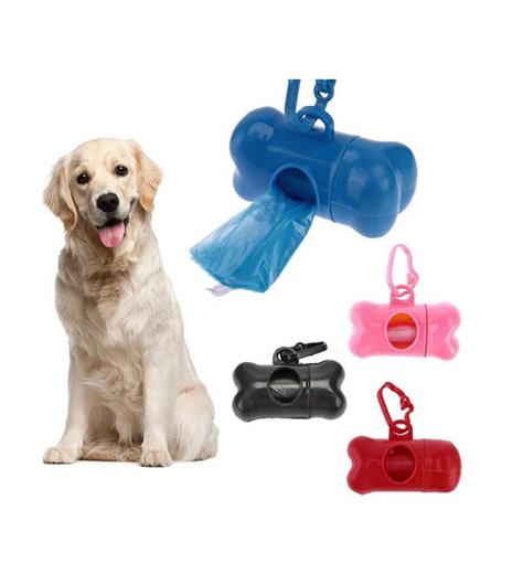 Dispenser Porta Sacchetti Per Cani + 3 Rotoli Sacchetto Raccogli Feci  Animali - Trade Shop TRAESIO - Idee regalo