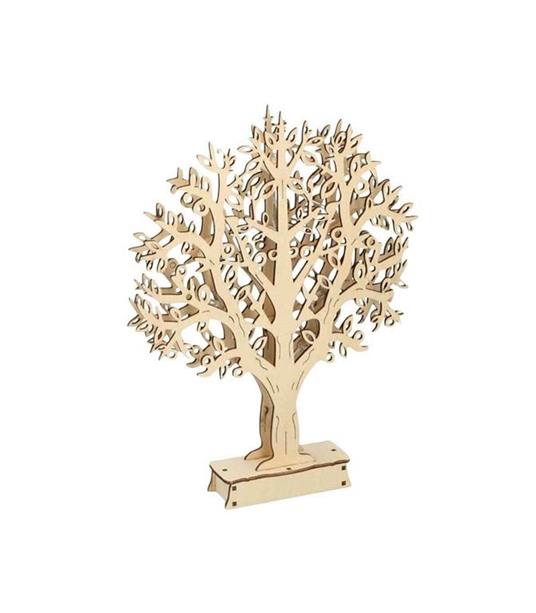 Lampada Albero della Vita con Scritta Personalizzata Base LED
