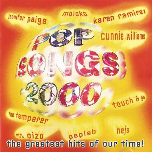 Pop Songs 2000 - CD Audio