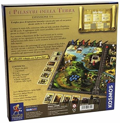 I Pilastri Della Terra Espansione 5/6. Gioco da tavolo - 4