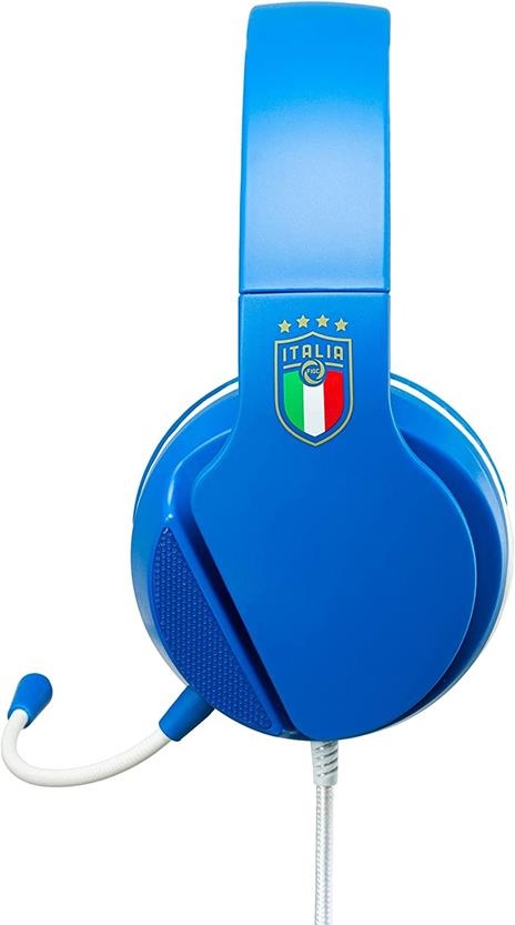 Cuffie gaming MULTIPIATTAFORMA Figc Italia Blue e White ACMU0045 - 3
