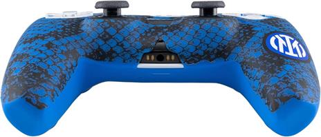 Cover gamepad PLAYSTATION 5 Fc Inter 4.0 + Sticker Nero e Azzurro ACP50021 - 4