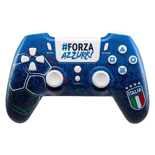 Gamepad PLAYSTATION 4 FIGC Italia Wireless Blue e White ACP40173