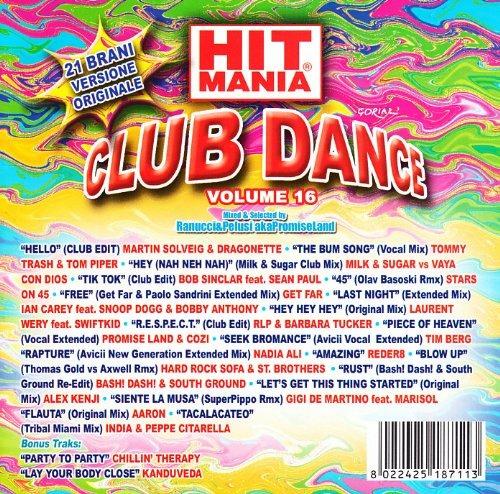 Hit Mania Club Dance vol.16 - CD Audio