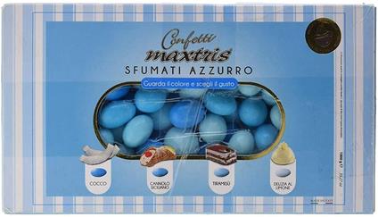Confetti Maxtris Sfumato Azzurro Assortito 2kg