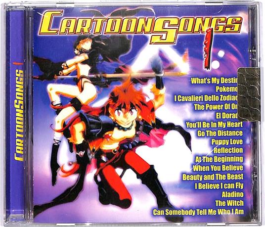 Cartoonsongs (Cover Versions) - CD Audio