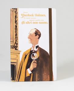 Cartoleria Taccuino a righe OpenWorld Lettura Copertina Rigida Sherlock Holmes - 13x21 cm Open Wor(l)ds