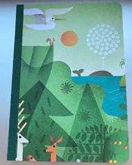 Taccuino a righe OpenWorld Natura Canvas Artist Edition - 15x21 cm