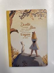 Taccuino a righe OpenWorld Lettura Canvas Alice - 15x21 cm