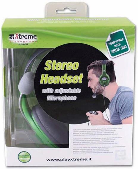 Cuffie Stereo Con Microfono XBOX 360