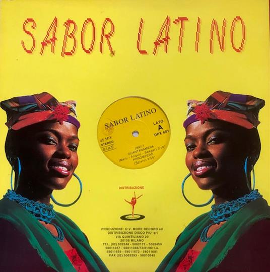 Sabor Latino: Guantanamera - Porompero - Bambolero - Lambada - Vinile LP di Jimmy Fontana