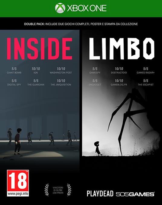 Inside + Limbo. Double Pack - XONE