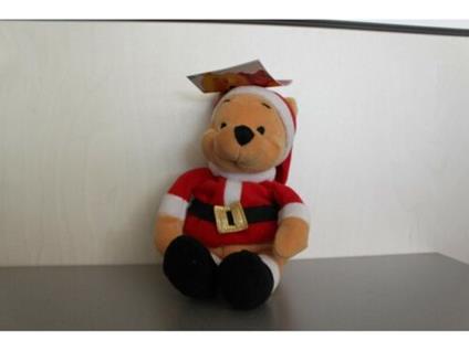 Disney Winnie The Pooh - Peluche Winnie The Pooh vestito da Babbo Natale 20cm