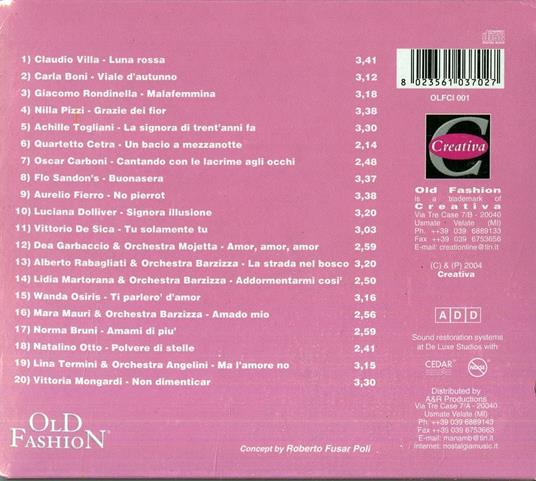 Ti parlerò d'amor - CD Audio - 2