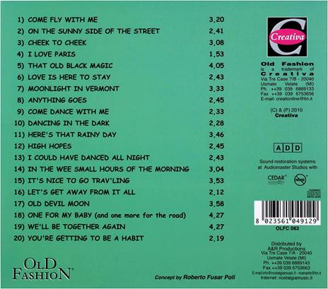 Come Fly With Me - CD Audio di Frank Sinatra - 2