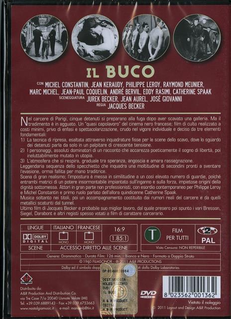 Il buco di Jacques Becker - DVD - 2