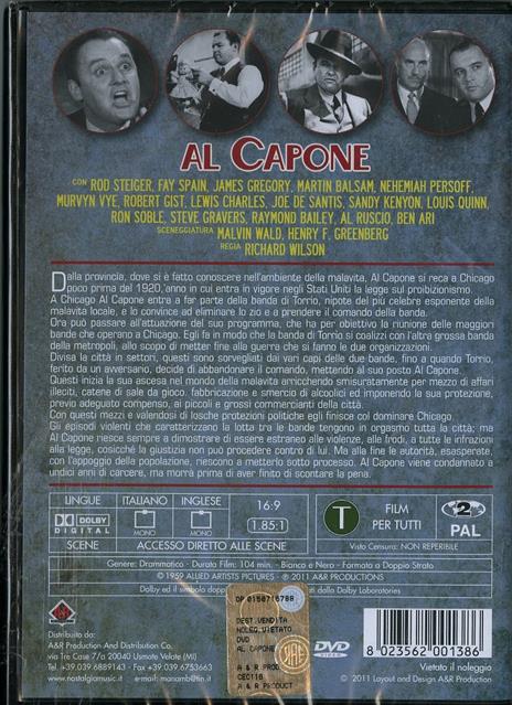 Al Capone di Richard Wilson - DVD - 2