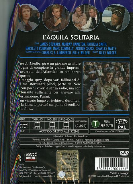 L' aquila solitaria di Billy Wilder - DVD - 2