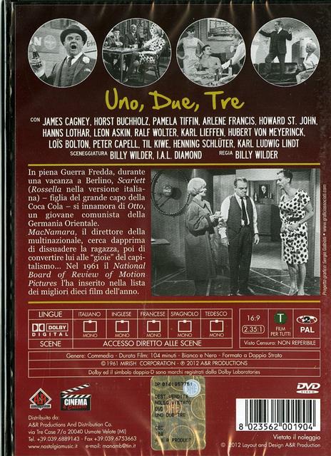 Uno, due, tre (DVD) di Billy Wilder - DVD - 2