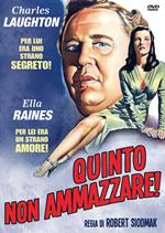 Quinto: non ammazzare