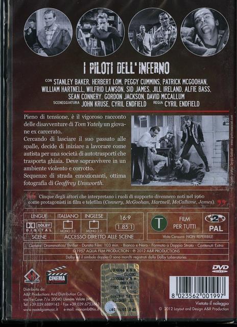 I piloti dell'Inferno di Cy Baker Endfield - DVD - 2