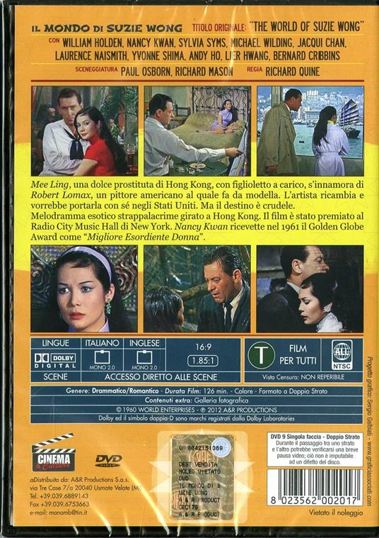 Il mondo di Suzie Wong di Richard Quine - DVD - 2