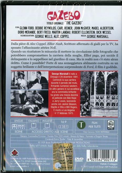 Gazebo di George Marshall - DVD - 2